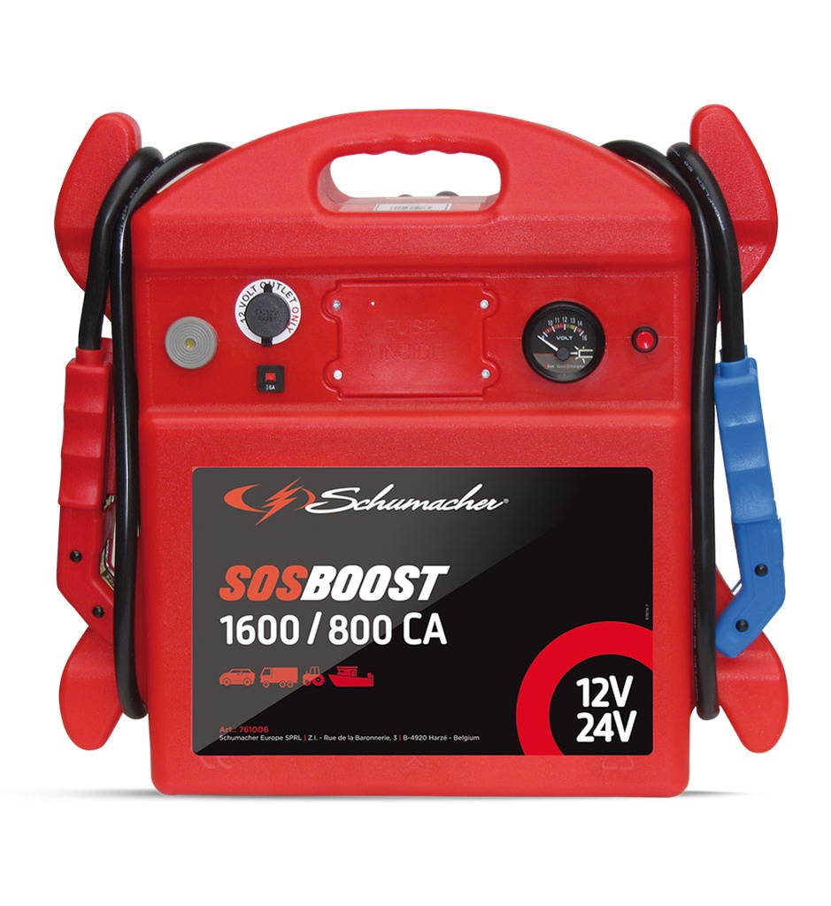 Start Booster SOS 12V & 24V 1600/800CA