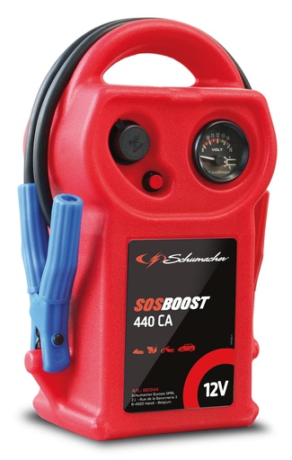 SOS Booster Battery Booster Clamp Red